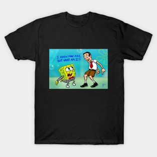 Pee-Wee and Spongebob Tribute T-Shirt